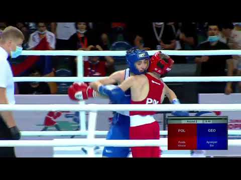 TBILISI 08-07-2021 (46kg) BOXING Quarterfinals GOR  AYVAZYAN მეორე  გამარჯვება ევროპის  ჩემპიონატზე.